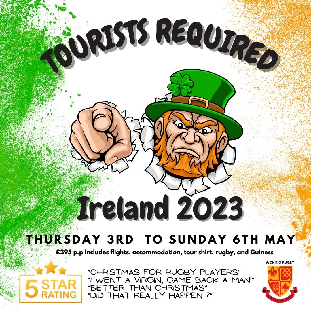 WRFC ARE HEADING TO IRELAND