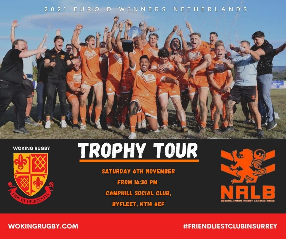 Woking RFC to welcome special guests this weekend.